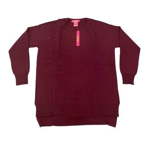 New Catherine Malandrino 100% cashmere long sleeve sweater women’s size M